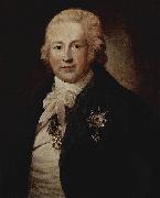 Portrat des Christoph Johann Friedrich Medem Anton Graff